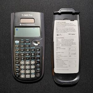Texas Instruments TI-36X Pro Black LCD Display Engineering/Scientific Calculator
